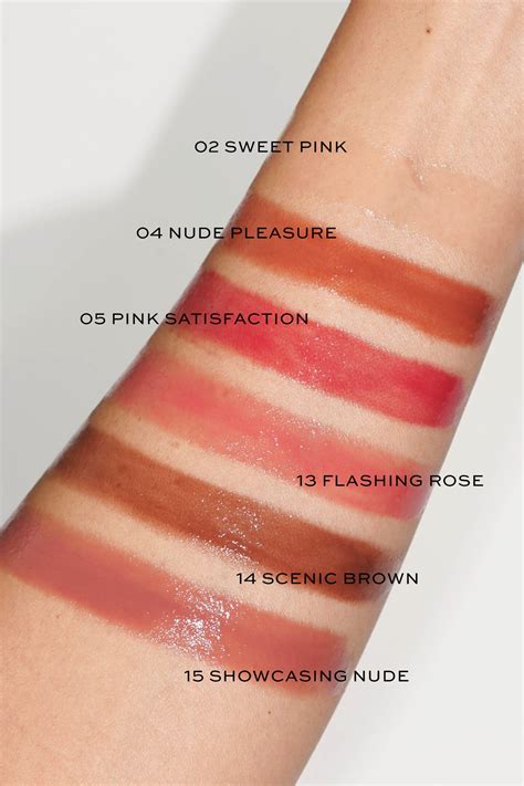 ysl gloss volupte swatches 203|YSL candy glaze pink satisfaction.